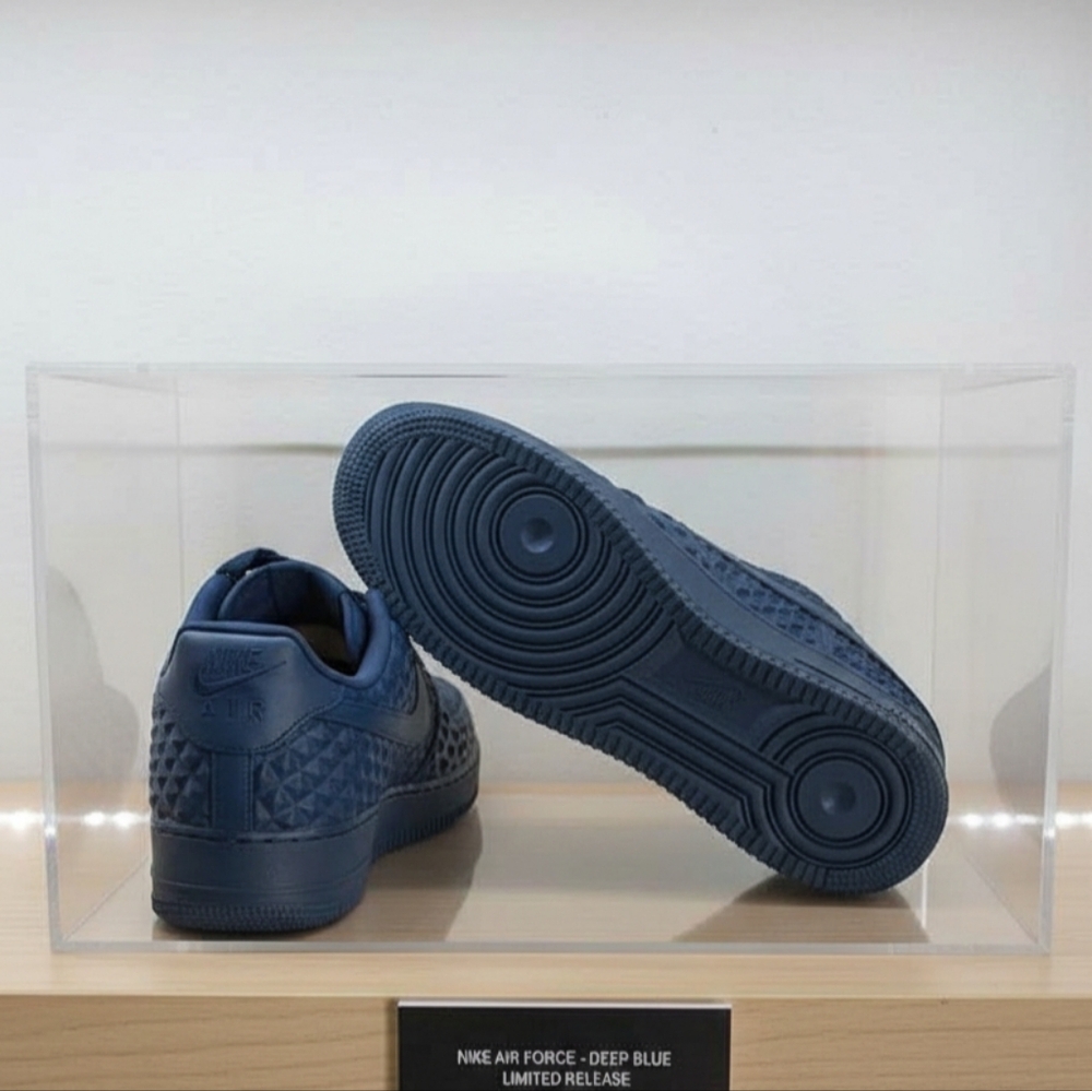 Nike  Air Force 1 LV8 Low Independence Day‎ Men's Star-Studded Blue Sneakers